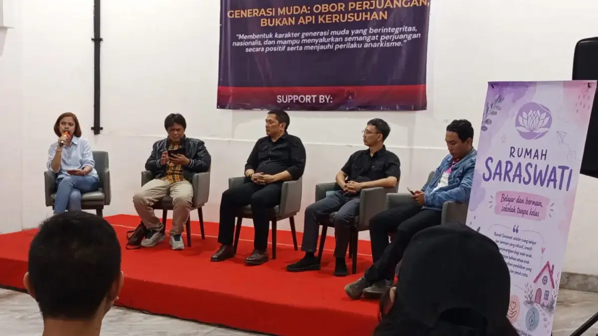 Prihatin Anarkisme, Komunitas Rumah Saraswati Edukasi Anak Muda Bandung Prihatin Anarkisme, Komunitas Rumah Saraswati