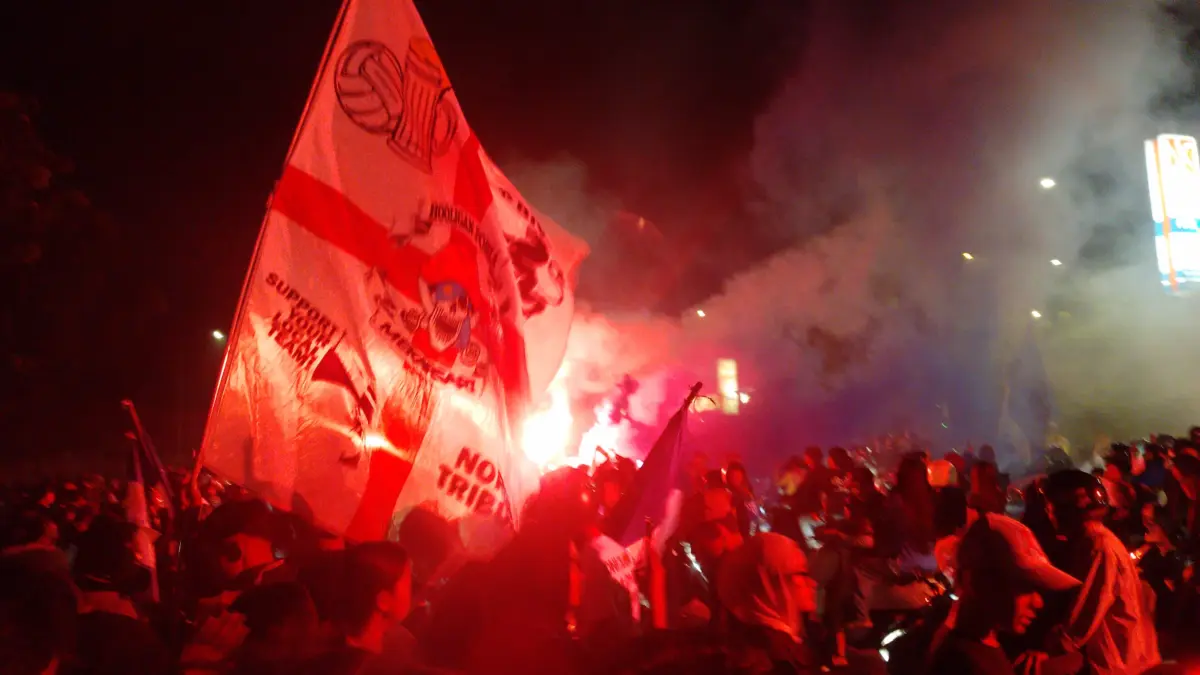 Bobotoh Rayakan Persib Hattrick Juara di Jatinangor Sumedang, Berharap Maung Bandung Terus Bersinar