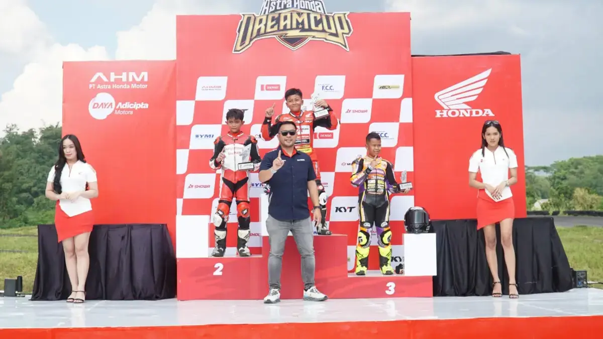 Honda Daya Jayadi Racing Team Cetak Prestasi di Astra Honda Dream Cup 2026