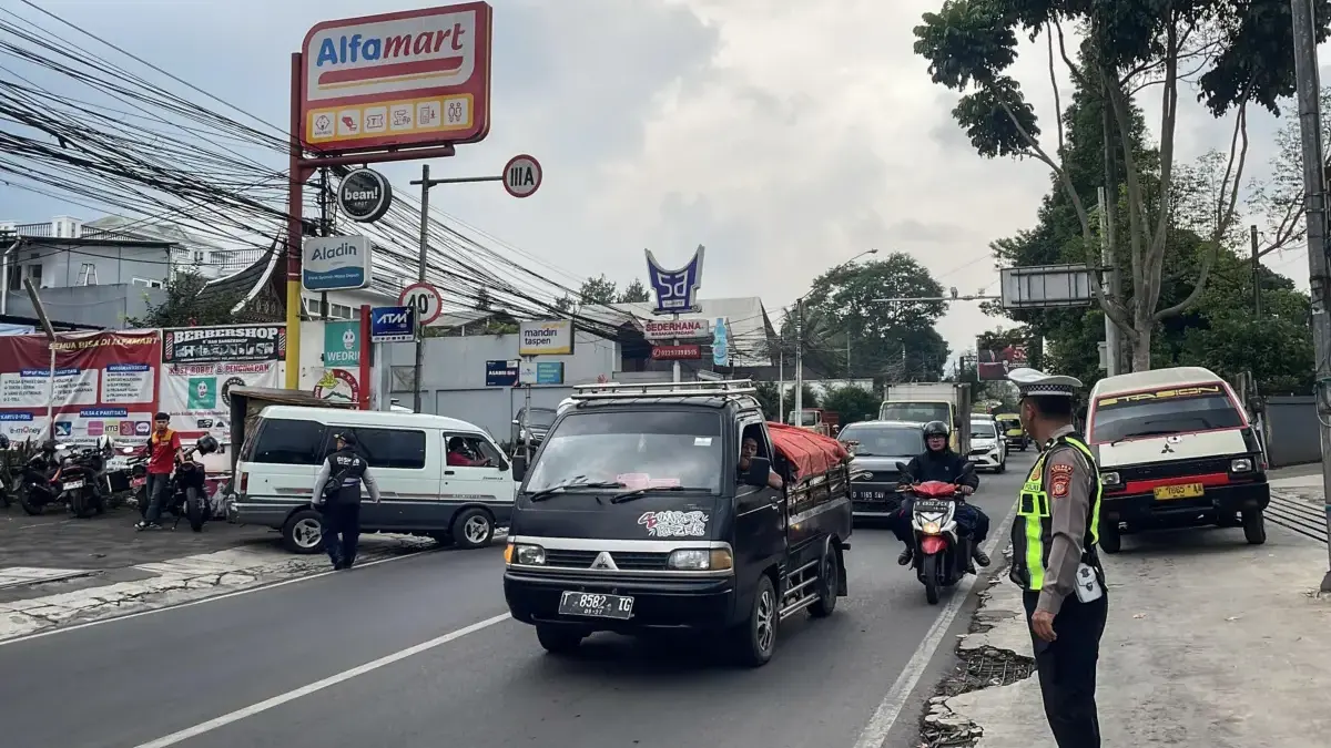 Antisipasi Kepadatan di Kawasan Wisata Bandung Barat, Polisi Siapkan Pengaturan Lalin Situasional
