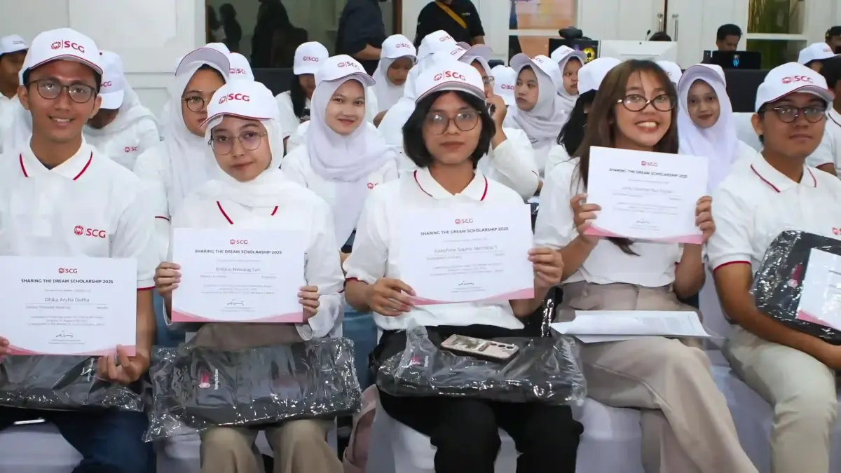 SCG Kembali Buka Pendaftaran Beasiswa Sharing the Dream 2026, Dukung Visi Indonesia Emas 2045