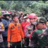 Pria 60 Tahun Ditemukan Tewas Usai Tertimbun Longsor Saat Tebang Bambu di Dramaga Bogor. FOTO: BPBD Kabupaten