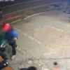 Rekaman aksi begal di wilayah Gunung Batu Kota Bandung. Dok. Tangkap layar sosial media.