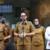Bupati Bandung Barat, Jeje Ritchie Ismail saat gelar apel internal di halaman gedung MPP. Dok Prokompim KBB