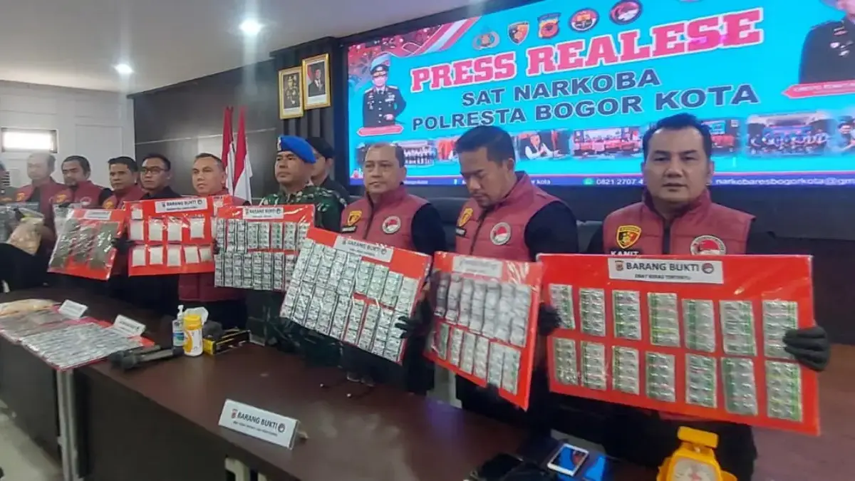 Sepanjang Januari-Mei 2026, Satres Narkoba Polresta Bogor Kota Bongkar 82 Kasus dan Ringkus 94 Tersangka