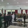 pengambilan sumpah dan pelantikan pejabat pimpinan tinggi pratama, pejabat administrator dan pejabat pengawas
