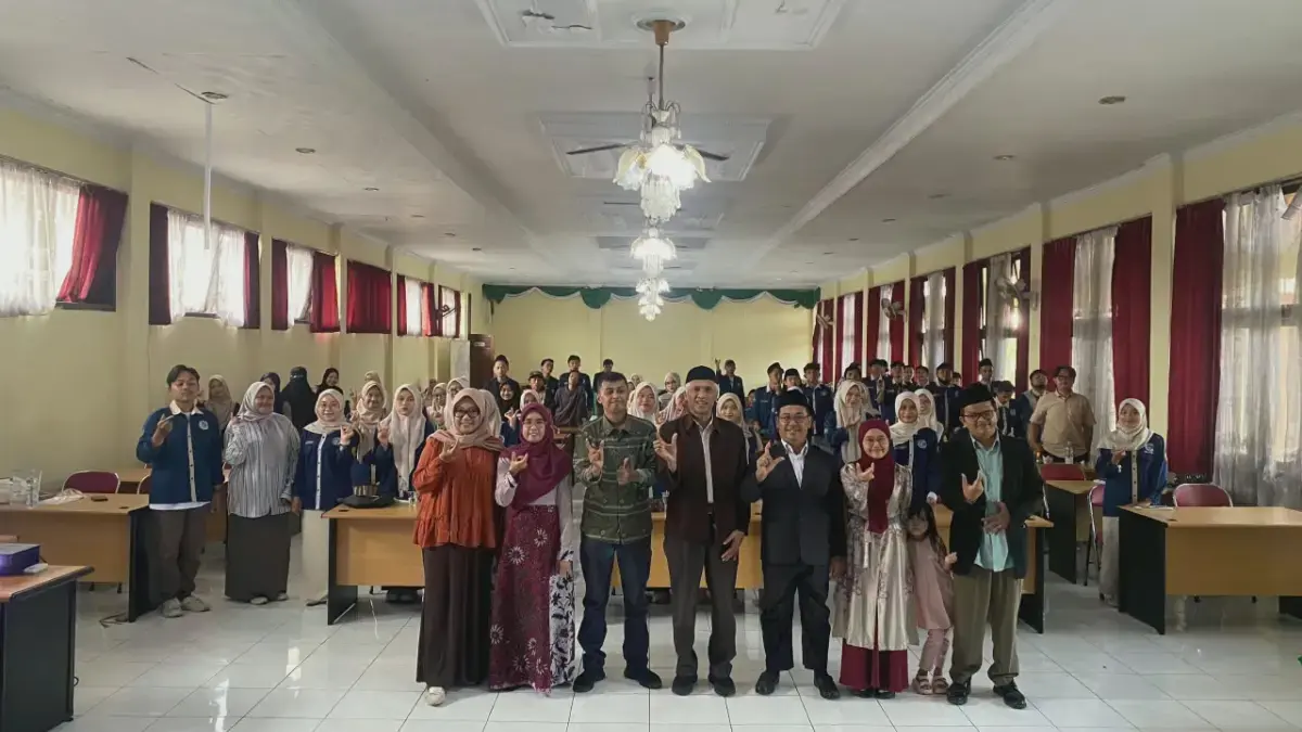 Workshop Jurnalistik yang digelar KPI UNIK Cipasung Tasikmalaya Selasa (12/5/2026)