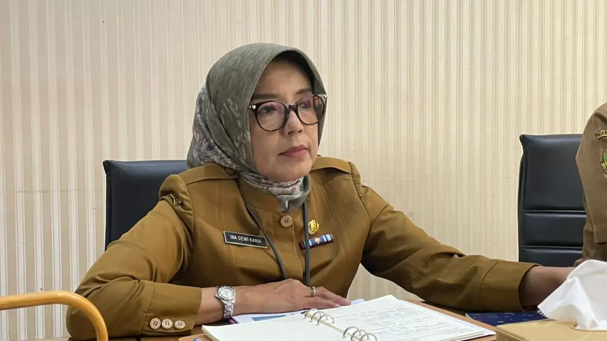 Kepala Dinas Pertanian Kabupaten Bandung, Ina Dewi Kania. Foto Agni Ilman Darmawan