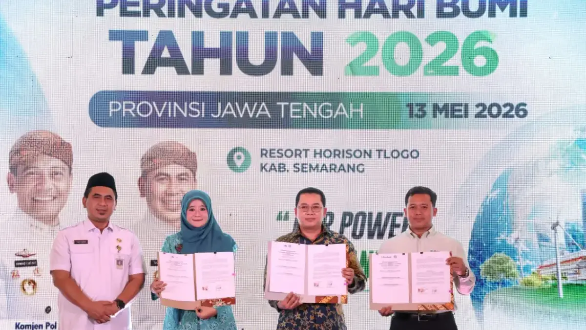 Wakil Gubernur Jawa Tengah Taj Yasin Maimoen menegaskan pentingnya percepatan transisi menuju energi baru