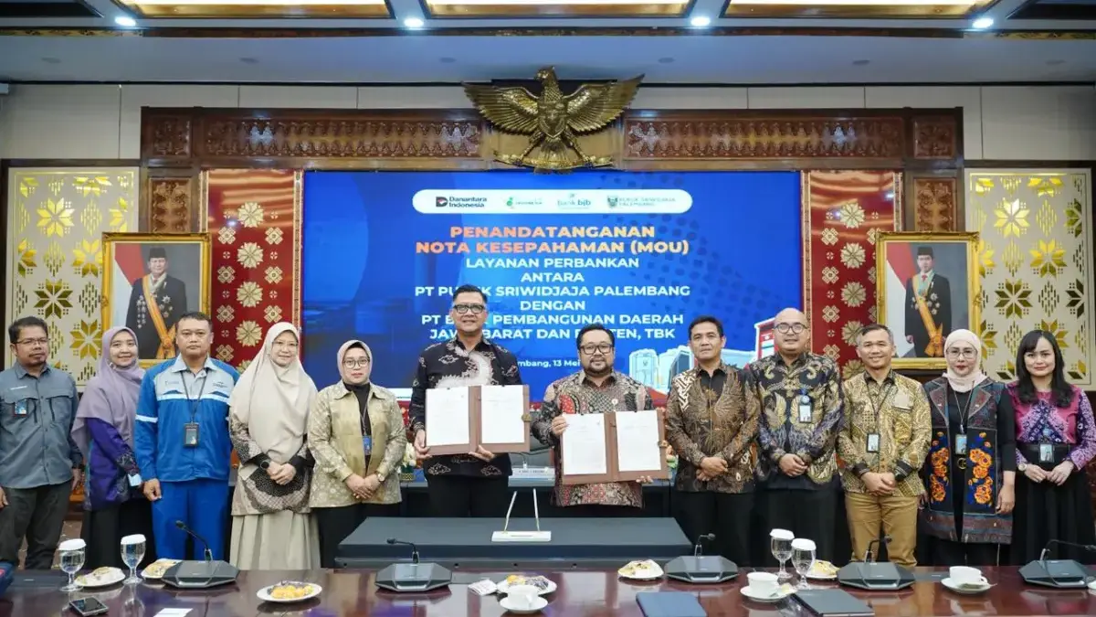 bank bjb Dan PUSRI Perkuat Sinergi Strategis Melalui Penandatanganan MoU