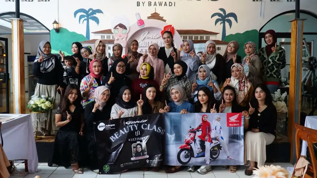 Collab Honda Genio x Beauty Ultima II Hadirkan Beauty Class dan Stylish Riding di Bandung Collab Honda Genio x Beauty Ultima II Hadirkan Beauty Class dan Stylish Riding di Bandung