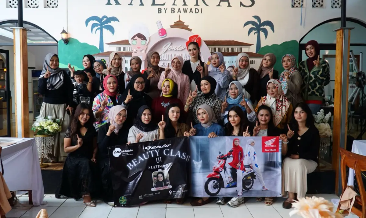 Collab Honda Genio x Beauty Ultima II  Hadirkan Beauty Class dan Stylish Riding di Bandung – jabarekspres.com