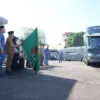 Bupati Bandung Dadang Supriatna melepas keberangkatan kloter terakhir jemaah calon haji asal Kabupaten Bandung