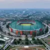 Stadion Pakansari diproyeksikan menjadi kandang Timnas Indonesia saat menghadapi Kamboja dan Vietnam pada AFF
