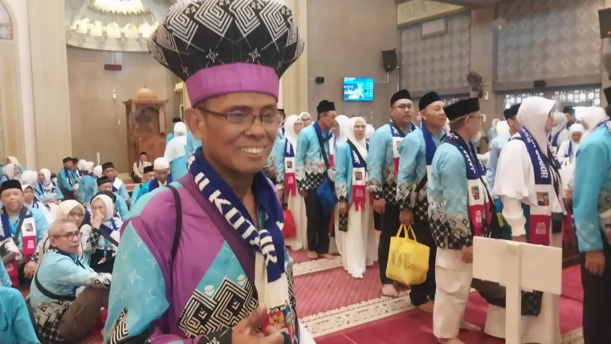 Afifi Husaini, pembimbing haji dalam Kelompok Bimbingan Ibadah Haji dan Umrah (KBIHU) Sabirul Hidayah