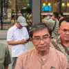 Direktur PT Belaputera Intiland, Ryan Brasali (tengah) saat ditemui di kawasan Kota Baru Parahyangan