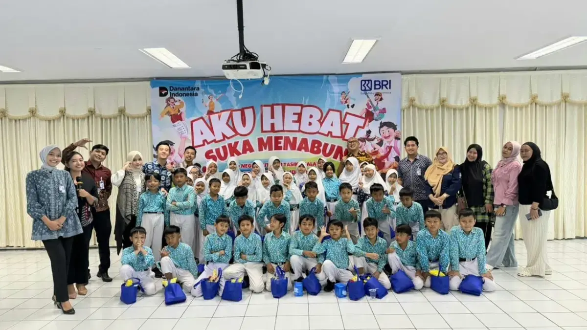 Tumbuhkan Budaya Menabung Sejak Dini, BRI Gelar Edukasi Literasi Keuangan "Aku Hebat, Suka Menabung" Tumbuhkan Budaya Menabung Sejak Dini, BRI Gelar Edukasi Literasi Keuangan \"Aku Hebat, Suka Menabung\" di Tasikm