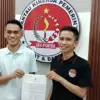 Ketua LSM PEMUDA, Koswara Hanafi (kiri) menyoroti adanya dugaan proyek siluman yang dilakukan Dinas Bina Marga
