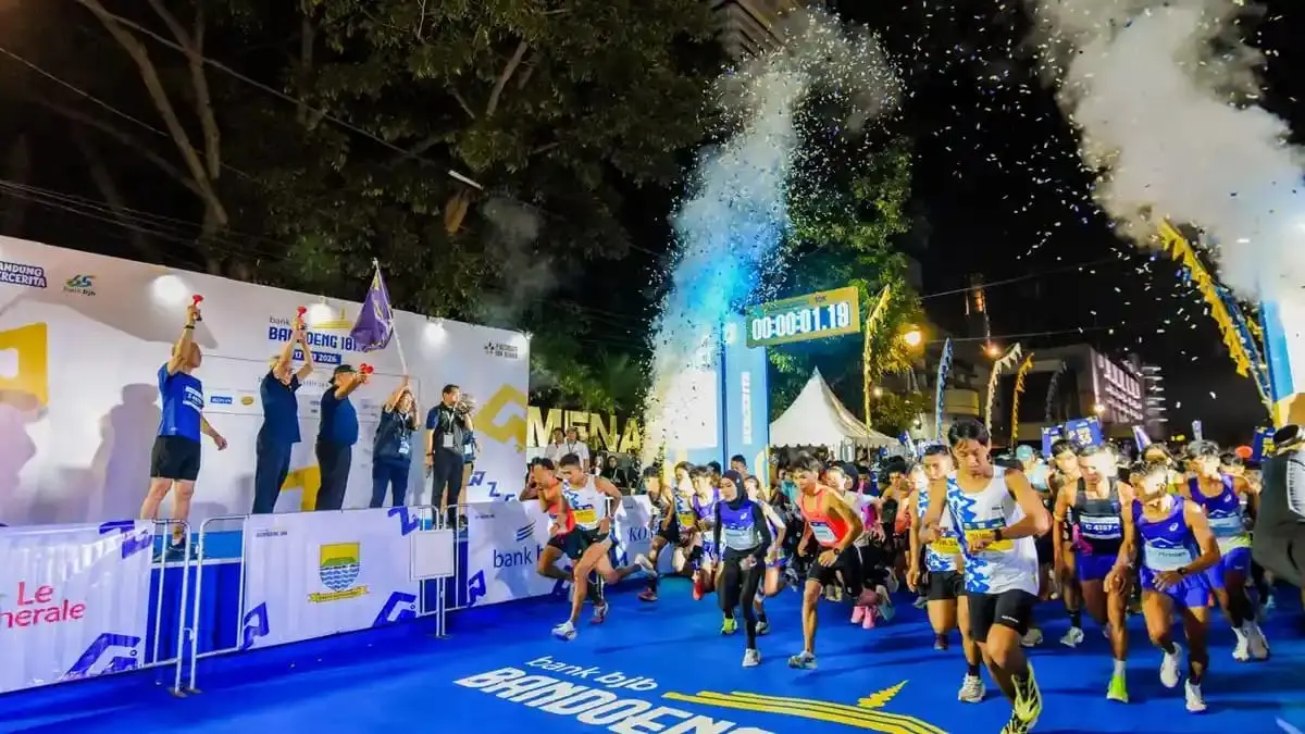 Bandoeng 10K Jadi Motor Sport Tourism, Farhan Sebut Bagian Strategi Pembangunan Kota Bandung