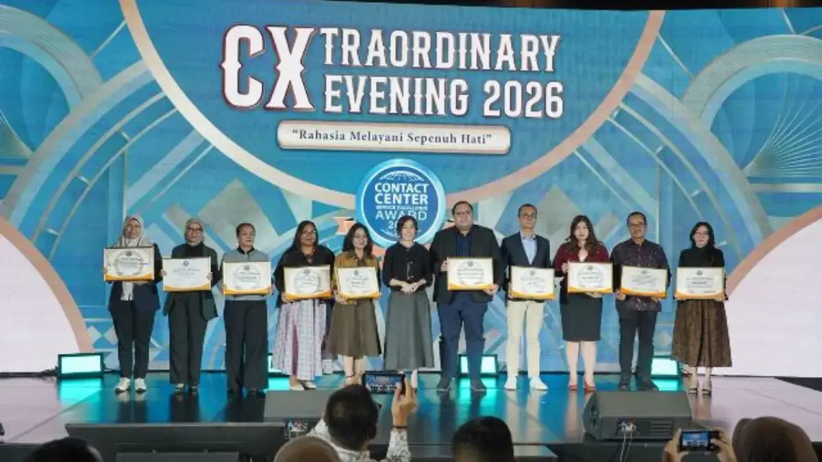 Buktikan Layanan Kelas Dunia, PT Pegadaian Sabet Penghargaan Top CX Brand Award 2026 PT Pegadaian