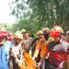 UBocah 6 Tahun yang Hanyut di Sungai Cianten Ditemukan meninggal dunia. Foto BPBD