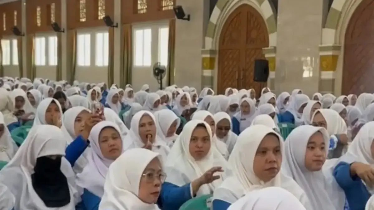 Tunjangan Guru Naik, Disdikbud Kabupaten Tasikmalaya Minta Guru Pastikan Data Dapodik Valid Tampak ratusan gutu TK di Kabupaten Tasikmalaya saat mengkuti puncak peringatan HUT ke