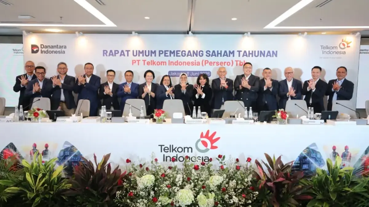 Gelar RUPST Tahun Buku 2025, Telkom Bagikan Dividen Rp21,9 Triliun