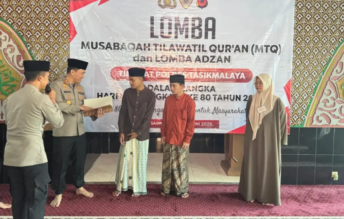 Semarak Hari Bhayangkara ke-80, Polres Tasikmalaya Gelar Lomba MTQ dan Adzan – jabarekspres.com