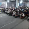Kegiatan Job Fair di di Plaza Jambu Dua, Kota Bogor, pada Senin (8/6/2026) yang diikuti hingga 5.000 lebih pes