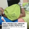 Ist. Salah seorang korban pembacokan di depan RS Al Islam Bandung saat mendapatkan perawatan medis