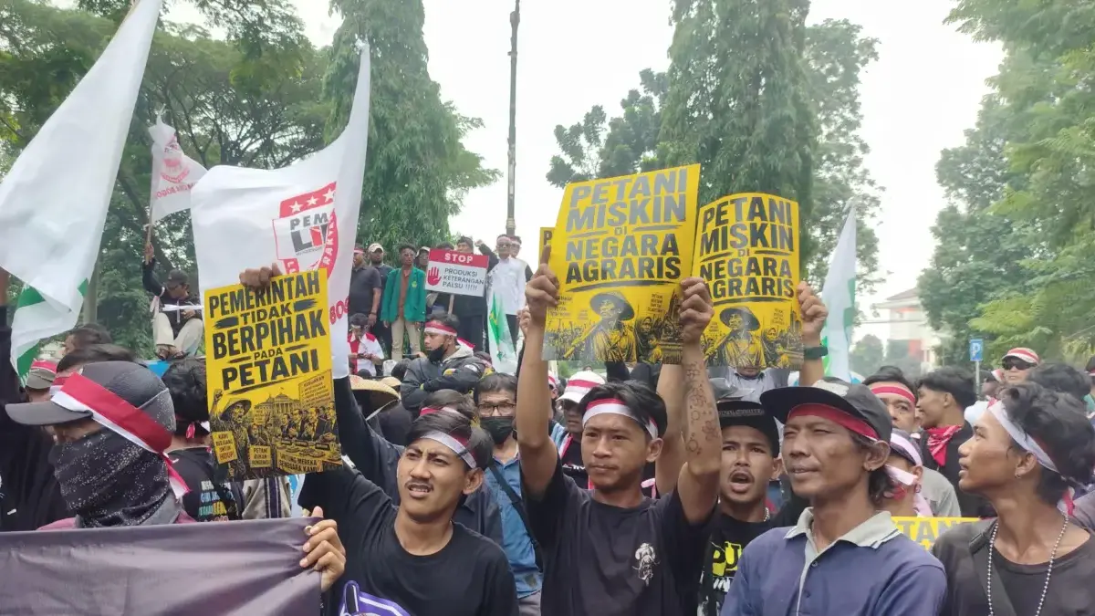 Ribuan Petani dan Warga Cigombong Desak BPN Tolak SHGB Baru PT BSS