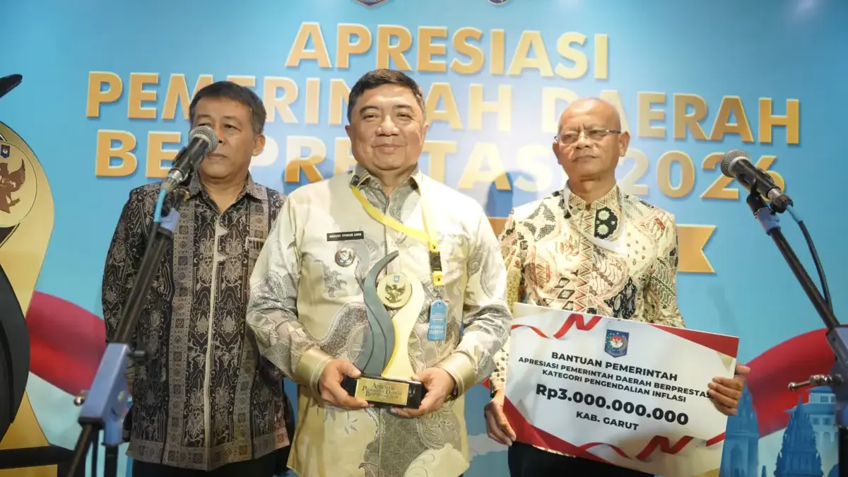 Garut Jadi Kabupaten Terbaik I Pengendalian Inflasi Regional Jawa-Bali