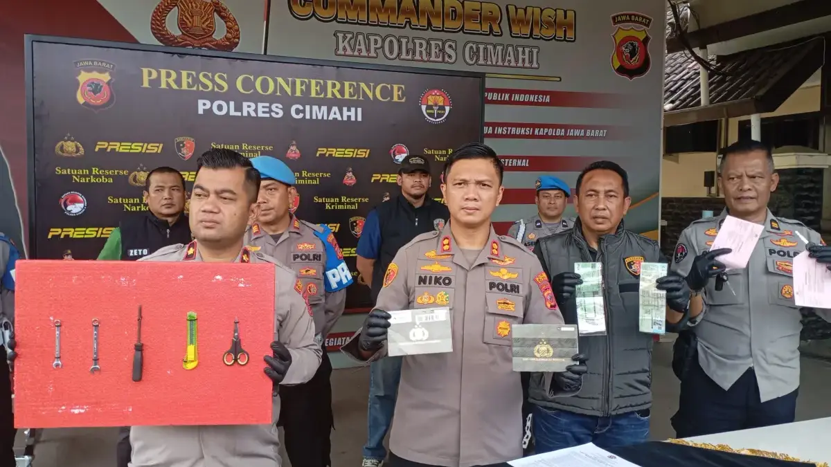 Aksi Curanmor Marak di Permukiman, Polres Cimahi Ringkus 13 Pelaku dalam Sepekan Aksi Curanmor Marak di Permukiman, Polres Cimahi Ringkus 13 Pelaku dalam Sepekan