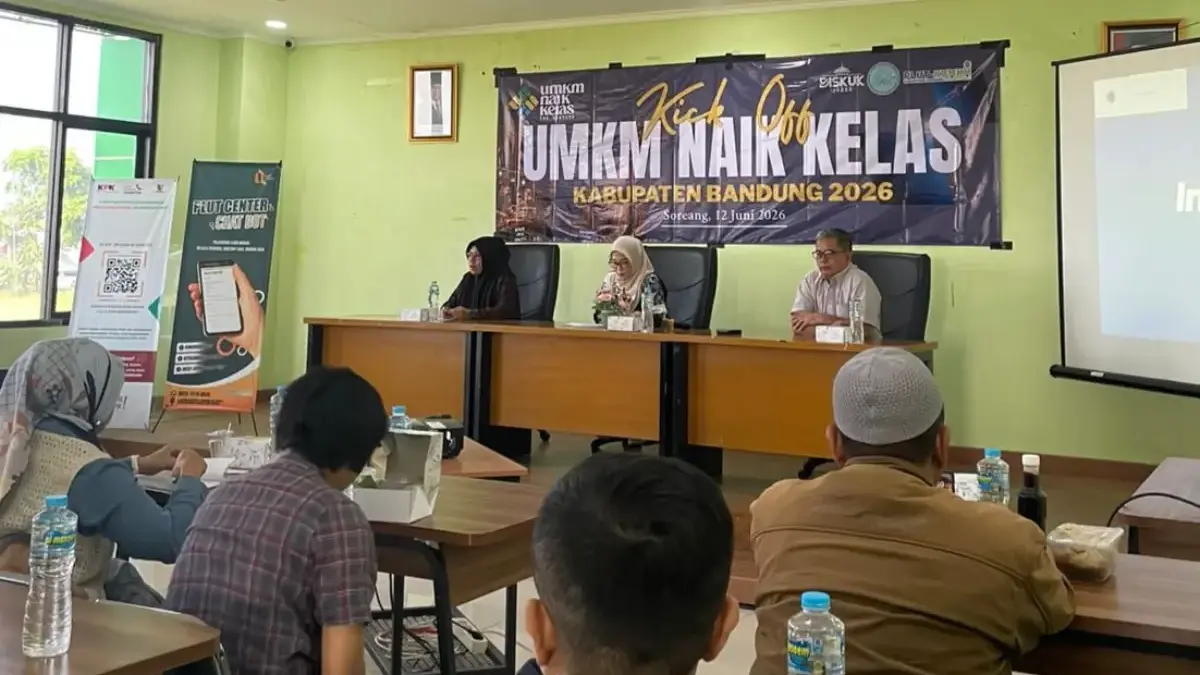Fokus Ubah Mindset Pengusaha, Program UMKM Naik Kelas 2026 Resmi Dimulai di Kabupaten Bandung Fokus Ubah Mindset Pengusaha, Program UMKM Naik Kelas 2026 Resmi Dimulai di Kabupaten Bandung