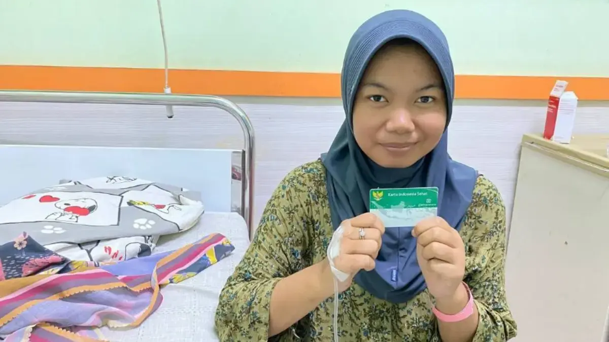 Berkat JKN, Nabila Bisa Fokus Sembuh dari Demam Tanpa Beban Pengobatan Hadirnya Program JKN Buat Nabila Sembuh dari Demam dengan Tenang. (Isimewa/BPJS Kesehatan).