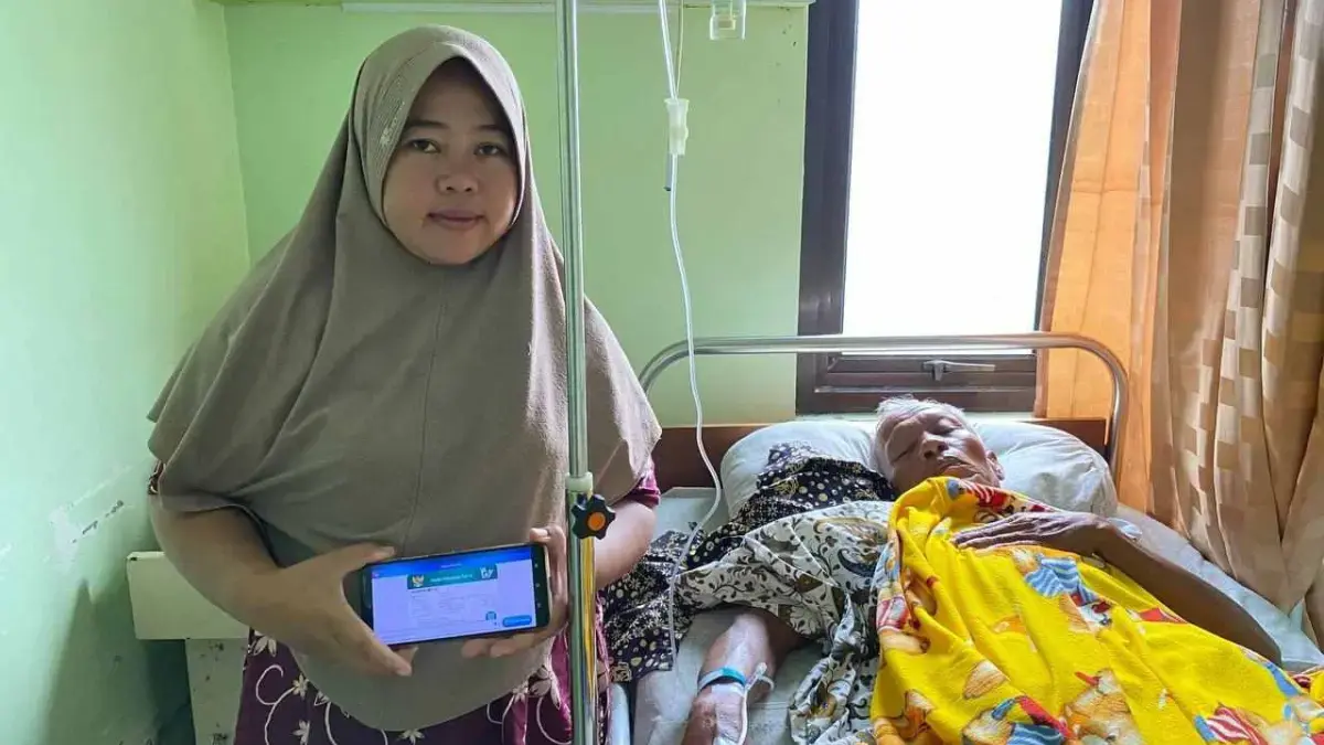 Tiga Kali Jalani Laser Prostat, Japar Rasakan Manfaat Program JKN Tanpa Iur Biaya. (Istimewa/BPJS Kesehatan Ba