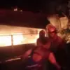 Diduga Korsleting Listrik, Rumah-Toko Sparepart Motor di Citeureup Bogor Ludes Terbakar