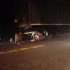 Empat Sepeda Motor Hantam Truk Diduga Mogok Terparkir di Jalan Cadas Pangeran yang Gelap, 3 Orang Luka-luka