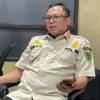 Kepala Satuan Polisi Pamong Praja (Satpol PP) Kabupaten Bandung, Uwais Qorni saat ditemui di kantornya. Foto A