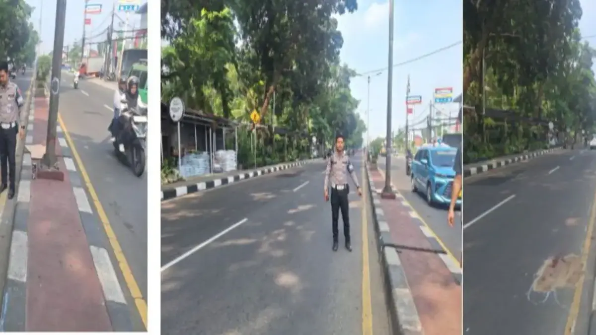 Diduga Meleng, Pemotor Tewas dalam Kecelakaan Tunggal di Cibinong Bogor