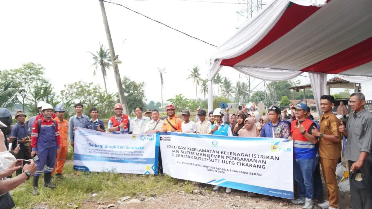 PLN Lakukan Edukasi Keselamatan Ketenagalistrikan Disekitar Jalur Transmisi – jabarekspres.com