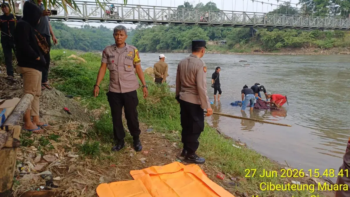 Mayat Pria Ditemukan Mengambang di Sungai Cisadane Bogor, Ini Kata Polisi