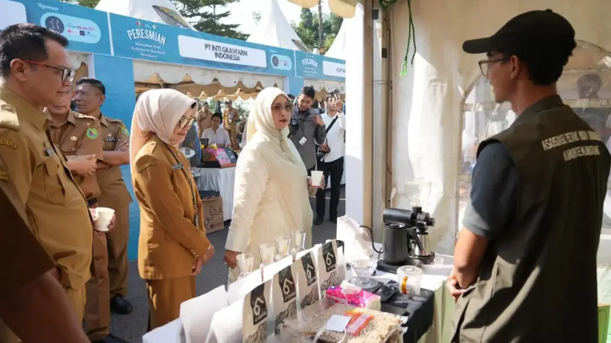 Bandung Bedas Coffee Trade Market 2026 Dibuka, Dorong UMKM Kopi Kabupaten Bandung Tembus Pasar Dunia