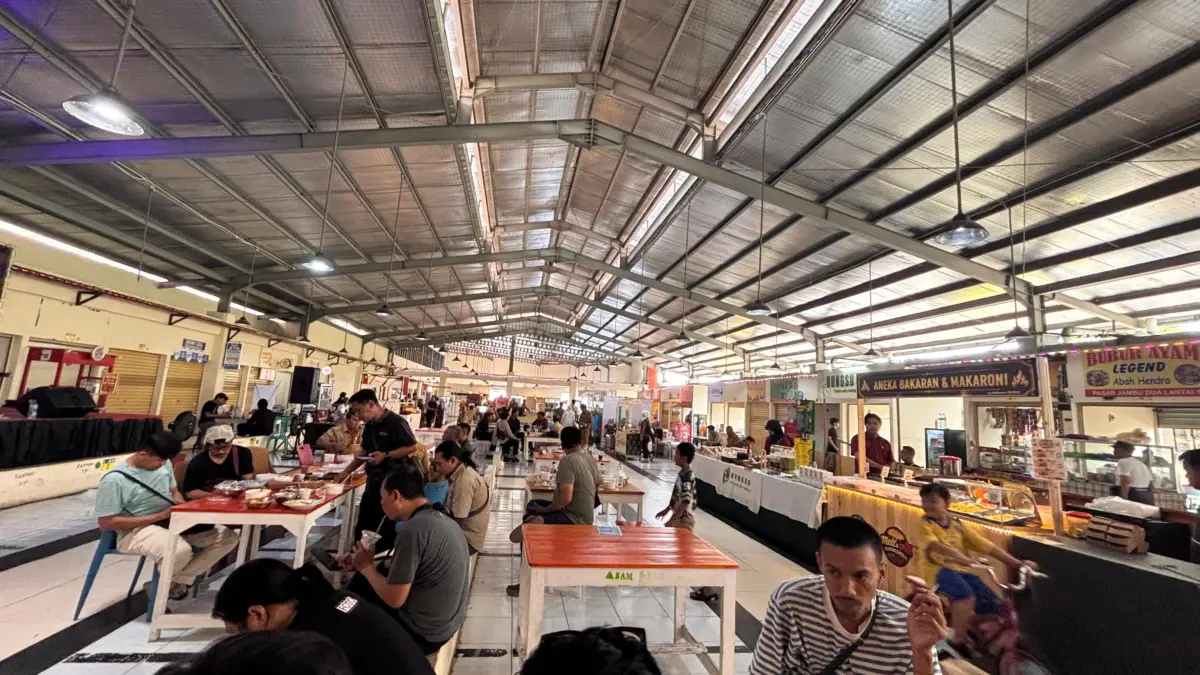 Pasar Jambu Dua Jadi Pusat Kuliner Baru dengan 400 Kios Terisi, Pedagang: \'Blok M\'-nya Kota Bogor 