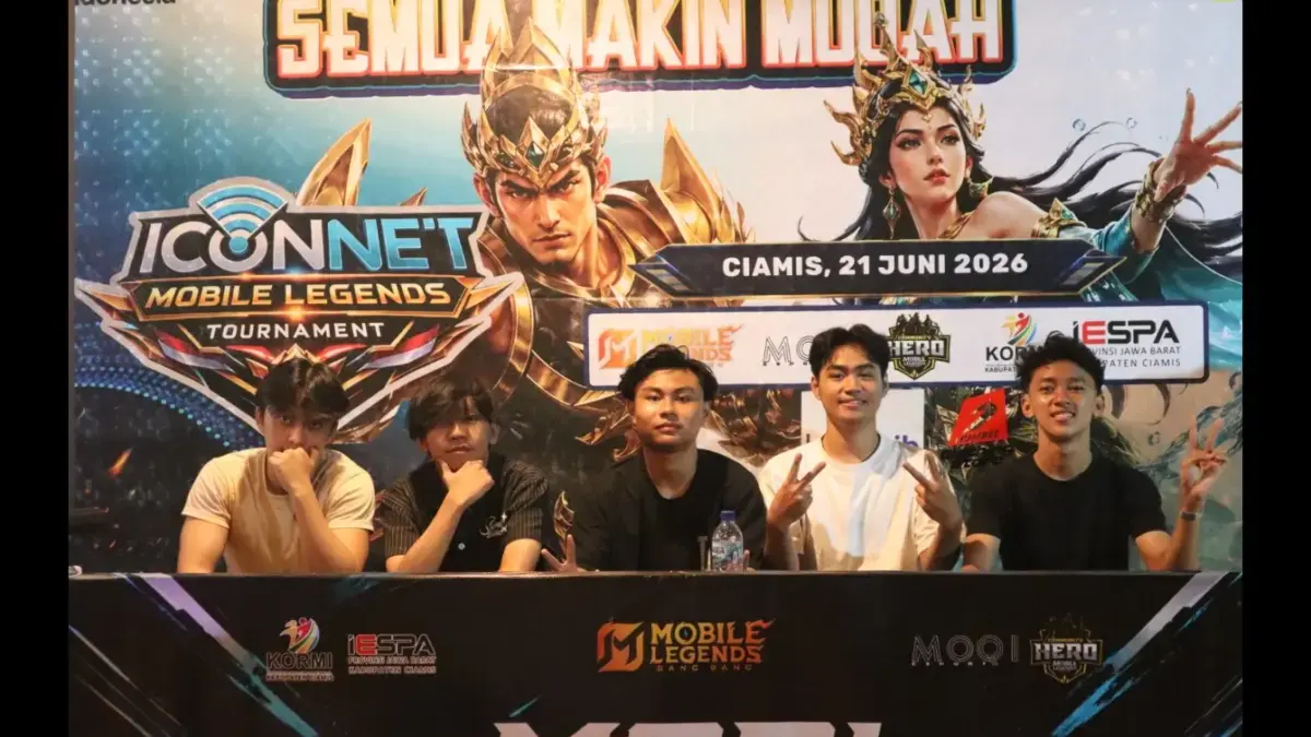 ICONNET Gelar MLBB Tournament 2026, Dukung Talenta Esports Generasi Muda Ciamis Mlb icon plus