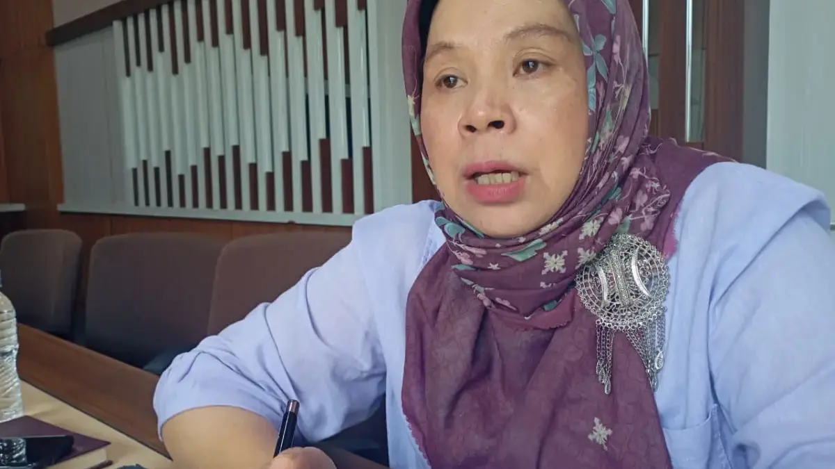 Kepala Bidang Penanganan Fakir Miskin Dinas Sosial Jawa Barat, Ida Ningrum saat Ditemui Jabar Ekspres di Kanto