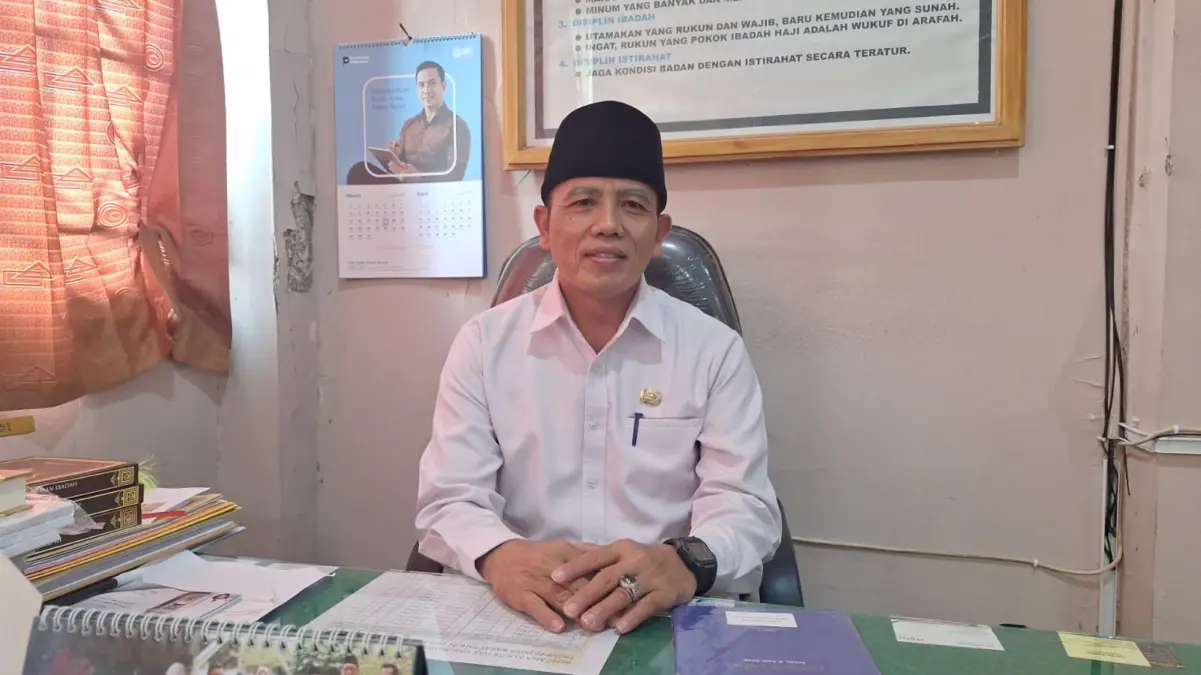 Kasi Bimas Islam Kankemenag Kota Banjar, H. Badar Ismail. (Cecep Herdi/Jabar Ekspres)
