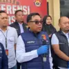 Kasatreskrim Polres Tasikmalaya, AKP Heru Samsul Bahri, saat menggelar ekspose, belum lama ini