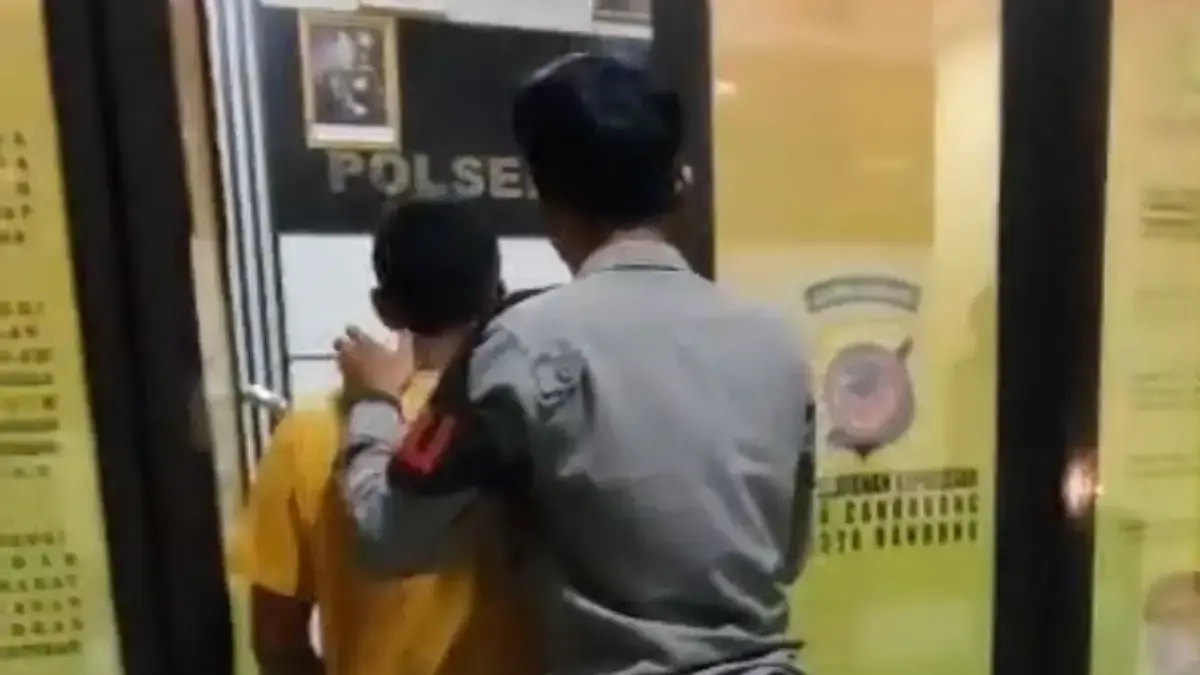 Pria berinisial NS (42) itu akhirnya diamankan jajaran Polsek Cangkuang. Foto Dok Polsek Cangkuang
