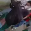 Tangkapan layar saat terjadi dugaan perundungan (bullying) dan penganiayaan yang melibatkan pelajar tingkat